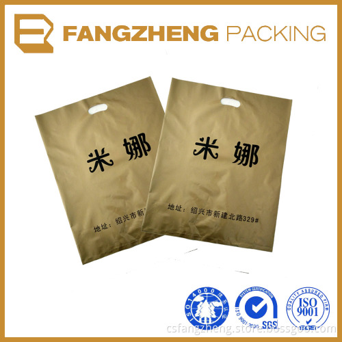manufacturer china Supermarket clothes shopping die cut handle/hole punch for plastic bags/wholesale fashion Handle Bag